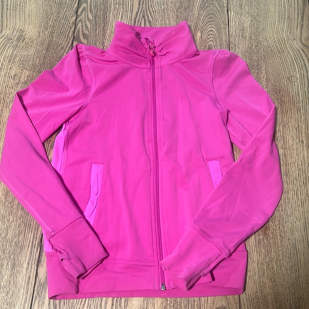 lululemon athletica Girls Pink Zip-Up Jacket